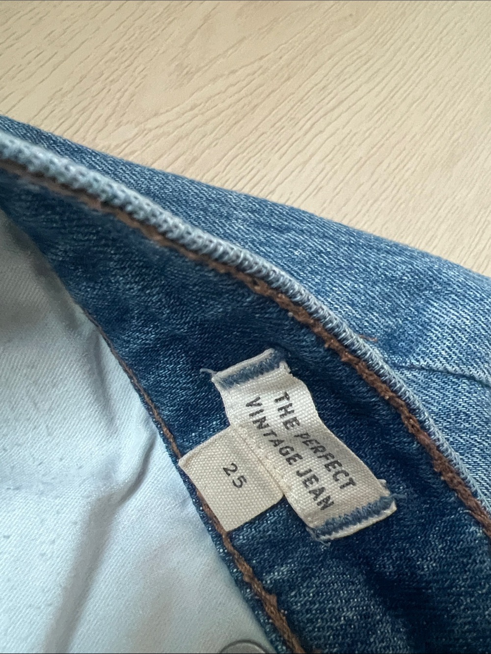Madewell The Perfect Vintage Jean 25 straight - Picture 3 of 6